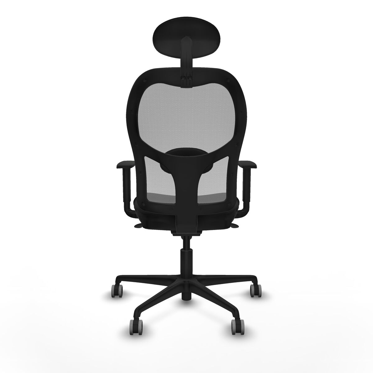 Silla de Oficina con Cabecero Jorquera Piqueras y Crespo 1D036G1 Negro