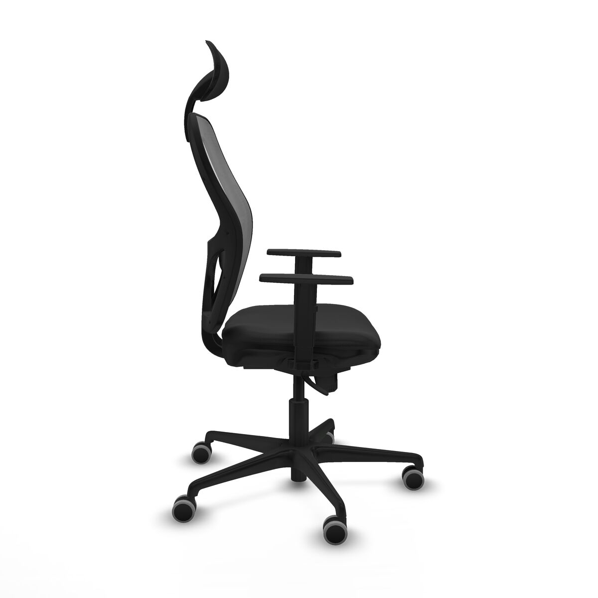 Silla de Oficina con Cabecero Jorquera Piqueras y Crespo 1D036G1 Negro