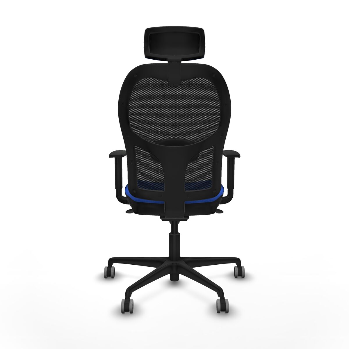 Silla de Oficina con Cabecero Jorquera Piqueras y Crespo 1D036G2 Azul