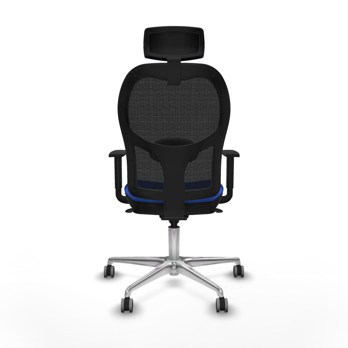 Silla de Oficina con Cabecero Jorquera Piqueras y Crespo 1D086G2 Azul