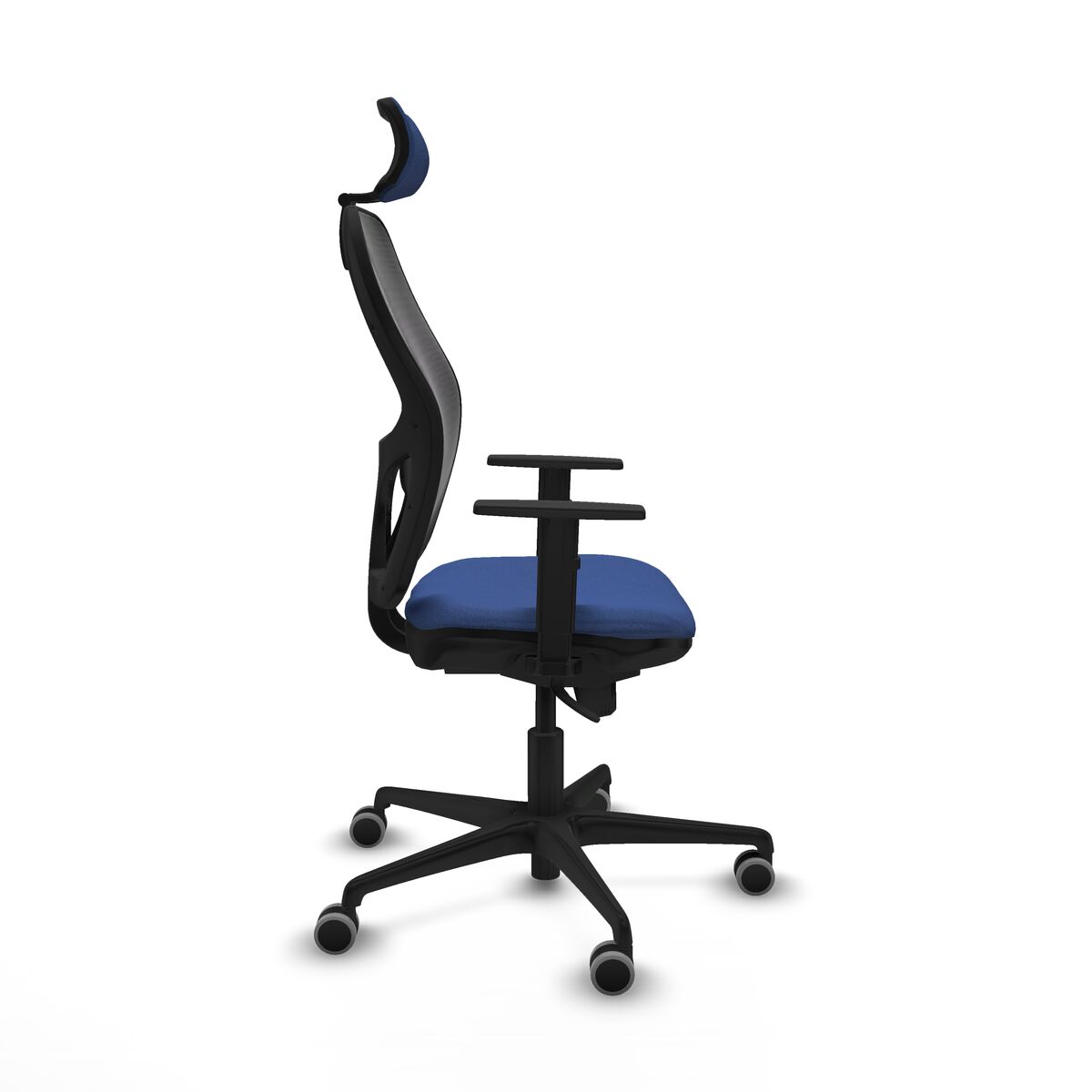 Silla de Oficina con Cabecero Jorquera Piqueras y Crespo 1D036G2 Azul marino