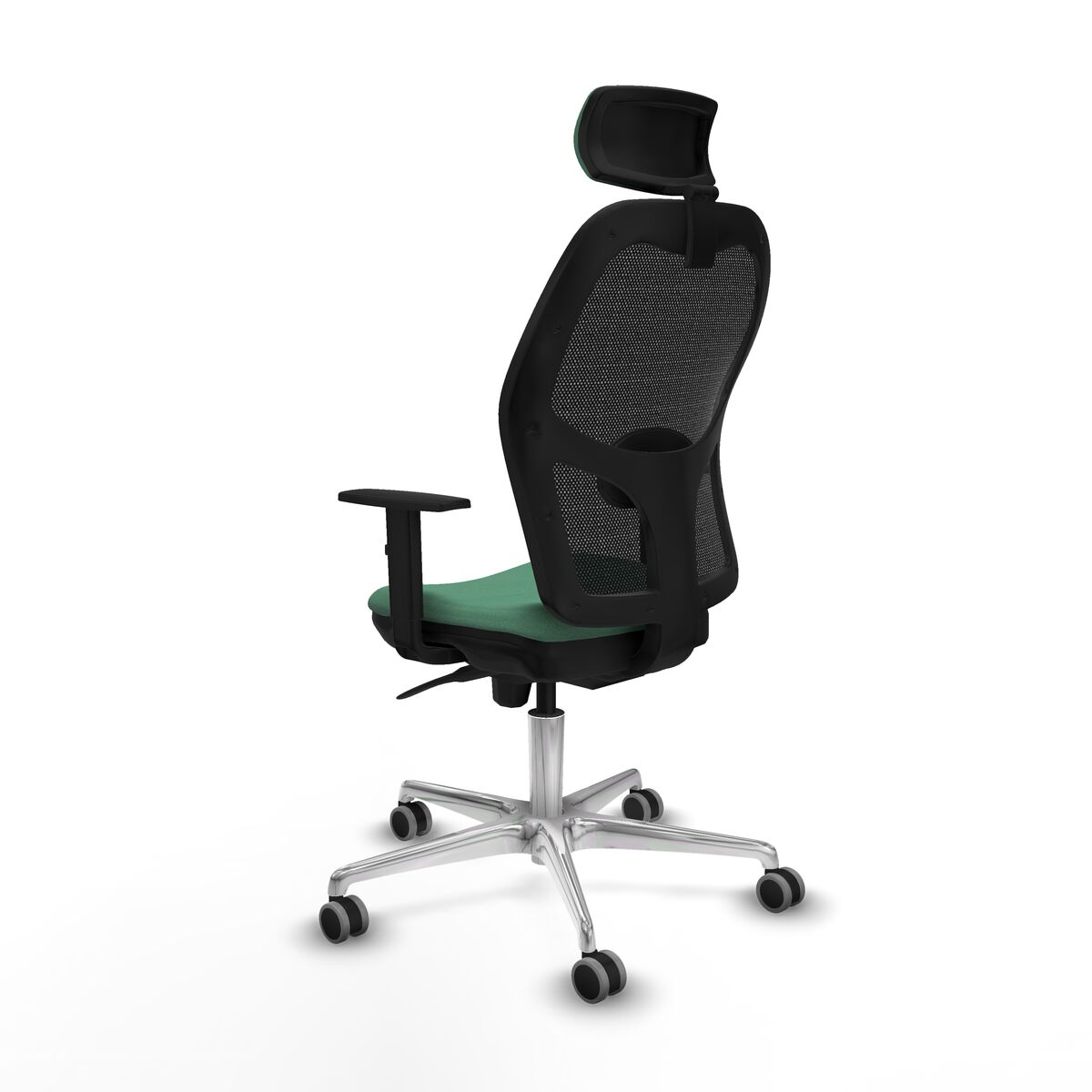 Silla de Oficina con Cabecero Jorquera Piqueras y Crespo 1D086G2 Verde Esmeralda