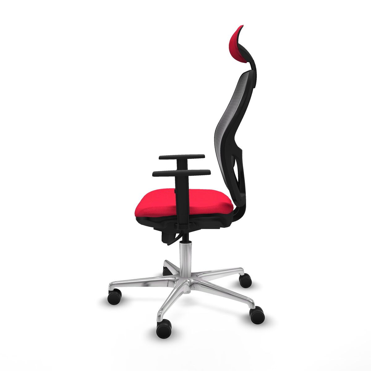 Silla de Oficina con Cabecero Jorquera Piqueras y Crespo 1D086N1 Rojo