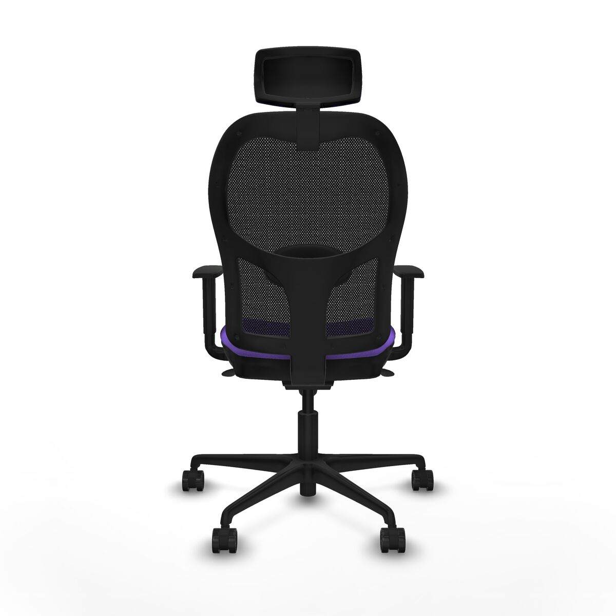 Silla de Oficina con Cabecero Jorquera Piqueras y Crespo 1D036N2 Lila