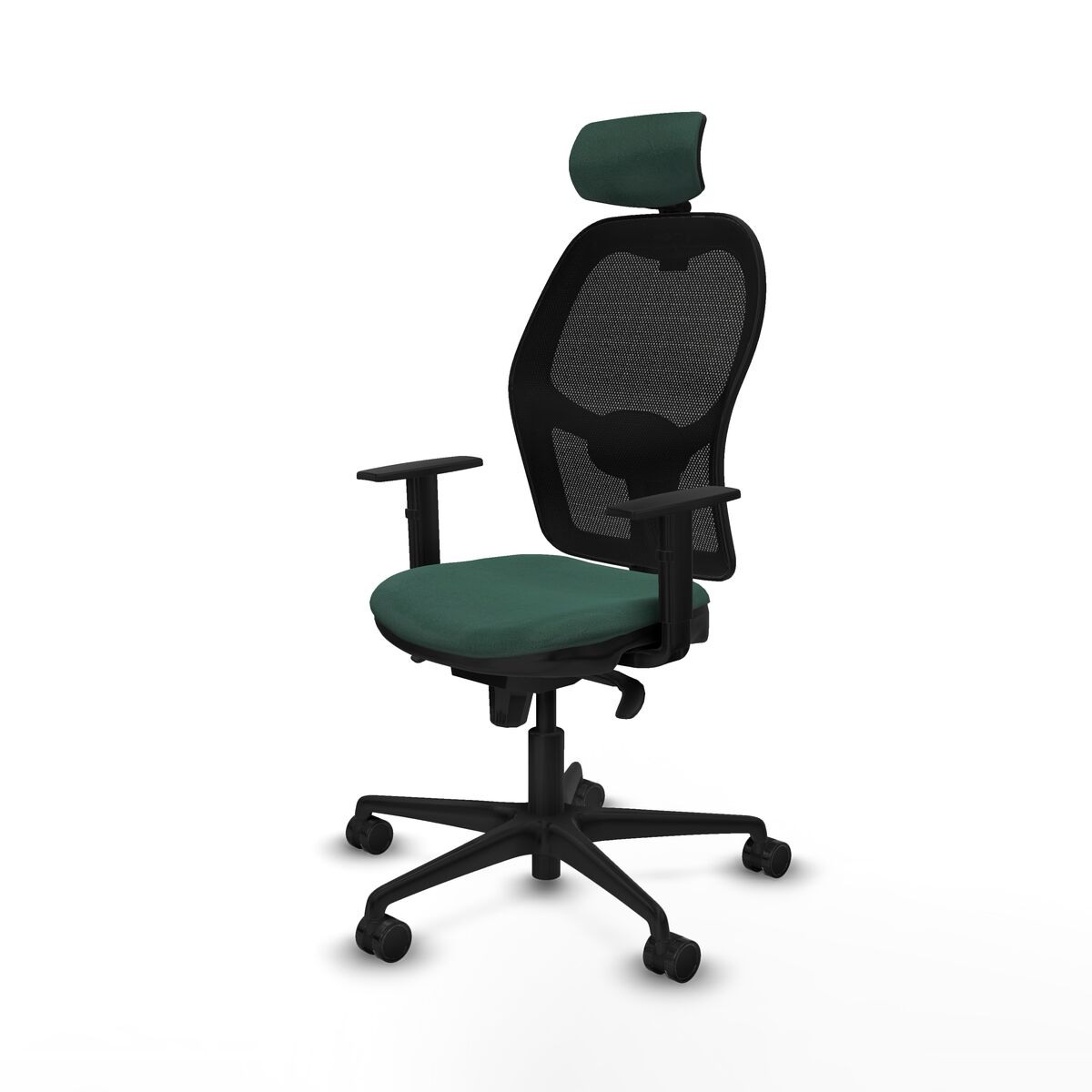 Silla de Oficina con Cabecero Jorquera Piqueras y Crespo 1D036N2 Verde