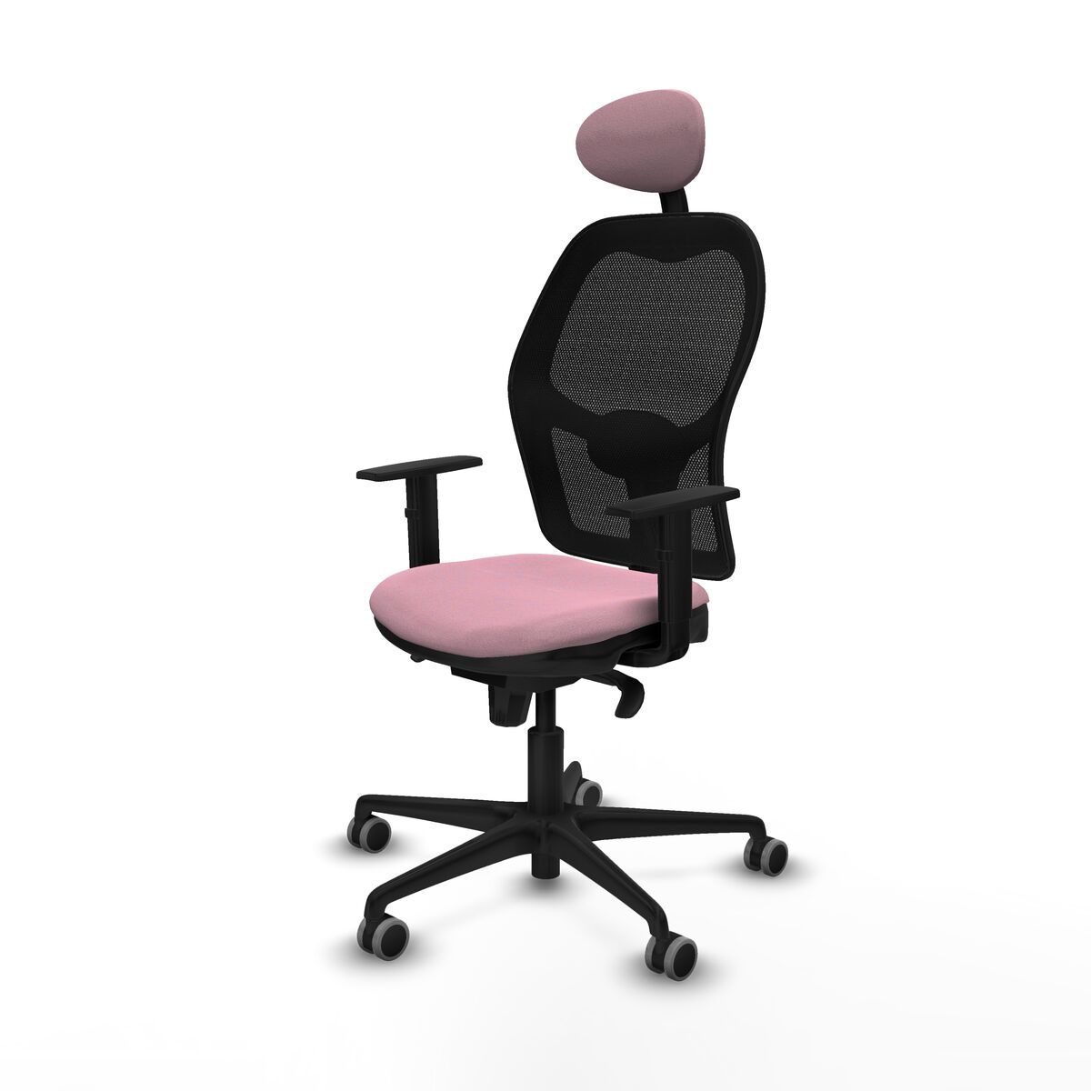 Silla de Oficina con Cabecero Jorquera Piqueras y Crespo 1D036G1 Rosa