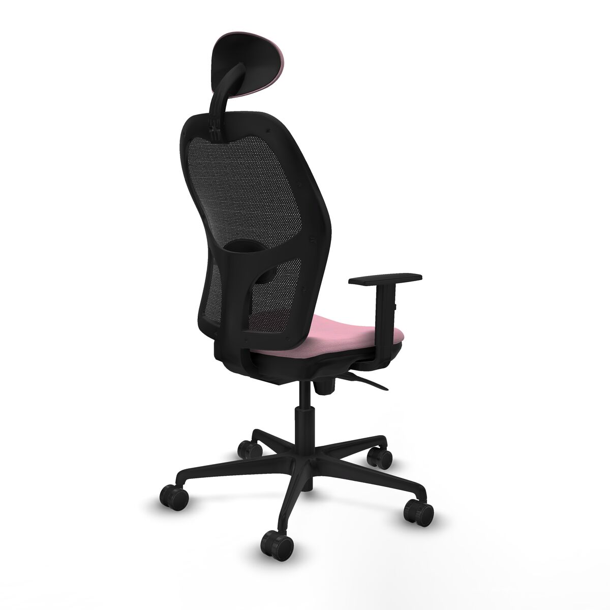 Silla de Oficina con Cabecero Jorquera Piqueras y Crespo 1D036N1 Rosa