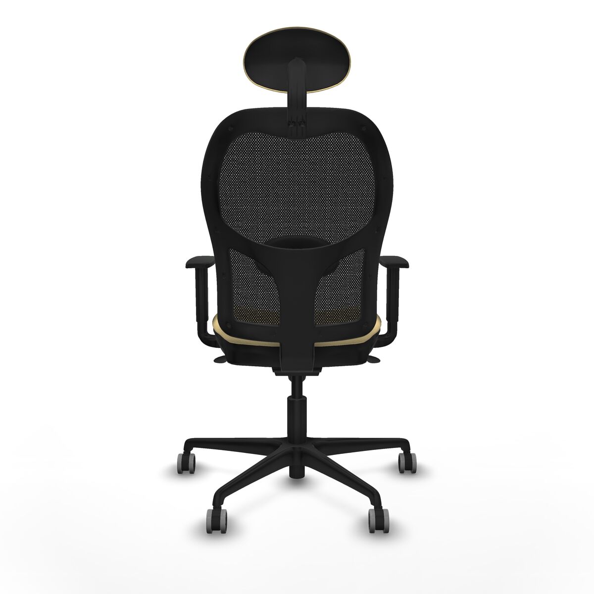 Silla de Oficina con Cabecero Jorquera Piqueras y Crespo 1D036G1 Crema