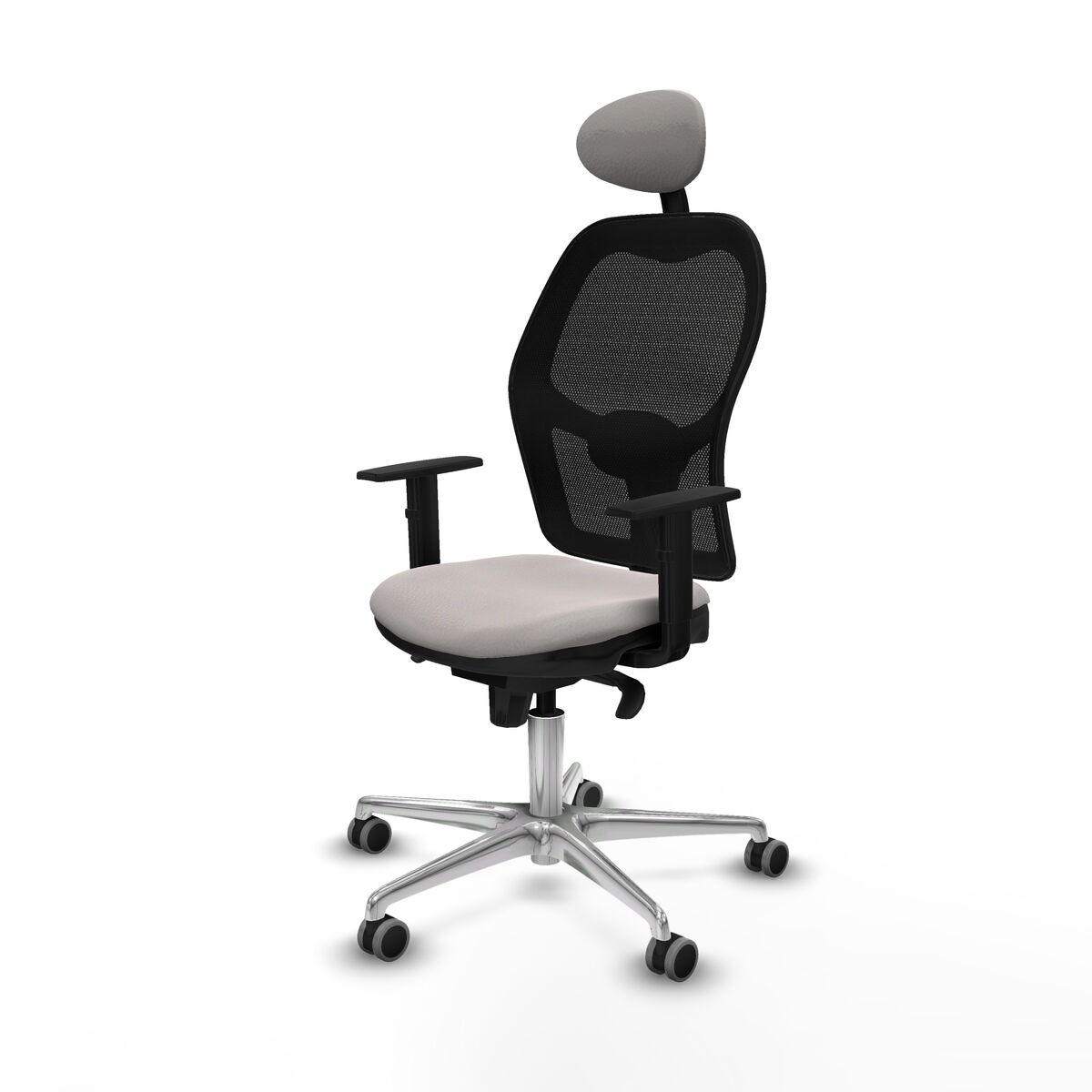 Silla de Oficina con Cabecero Jorquera Piqueras y Crespo 1D086G1 Blanco