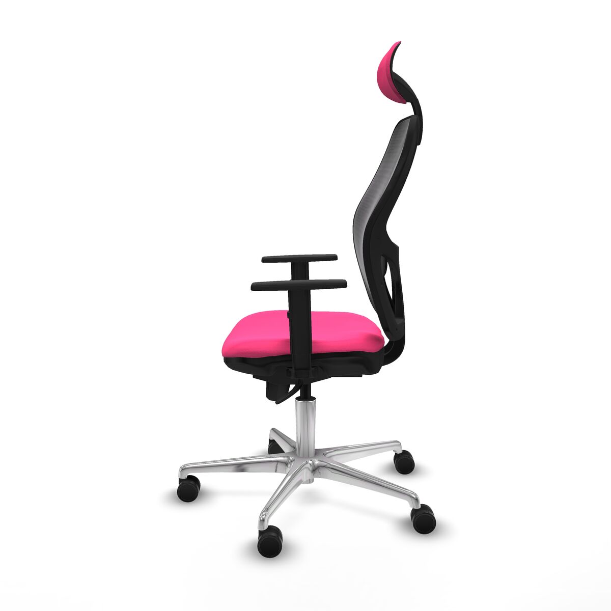 Silla de Oficina con Cabecero Jorquera Piqueras y Crespo 1D086N1 Rosa