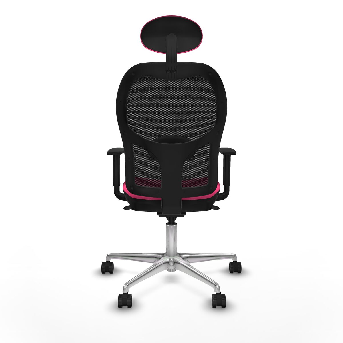 Silla de Oficina con Cabecero Jorquera Piqueras y Crespo 1D086N1 Rosa