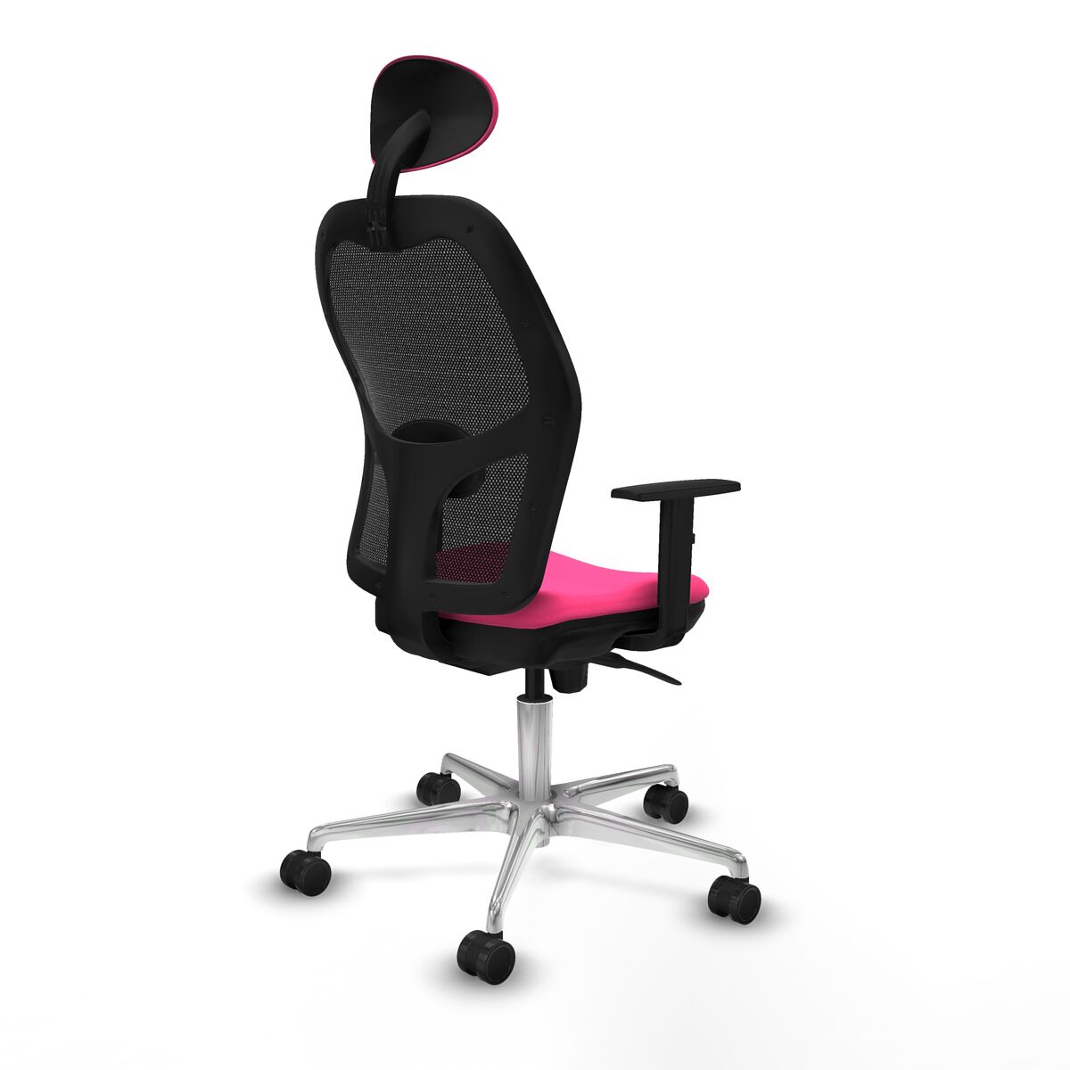 Silla de Oficina con Cabecero Jorquera Piqueras y Crespo 1D086N1 Rosa