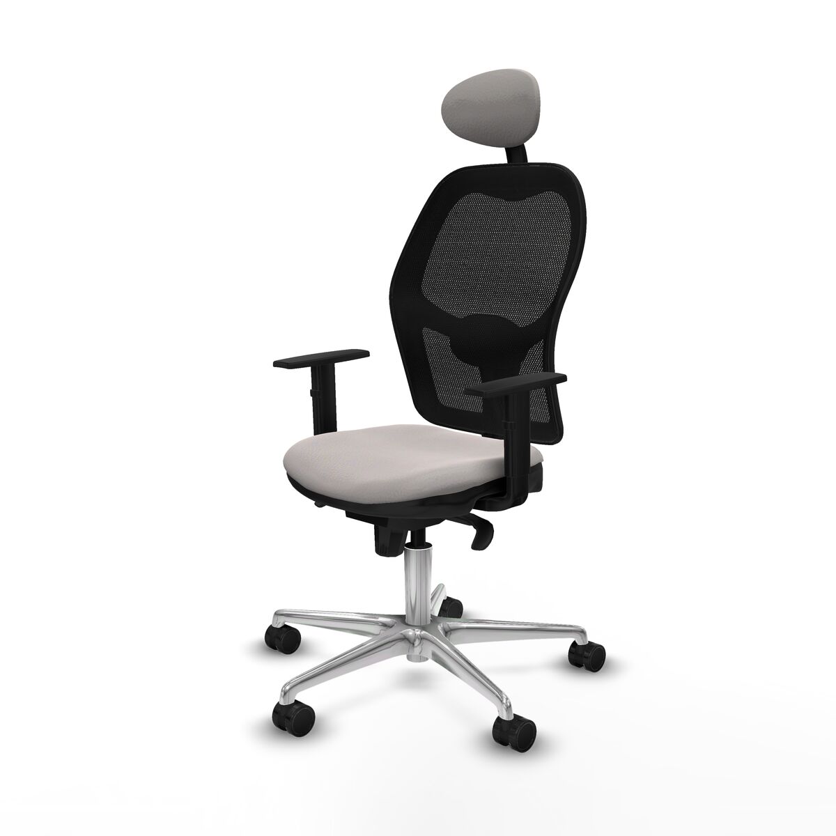 Silla de Oficina con Cabecero Jorquera Piqueras y Crespo 1D086N1 Blanco