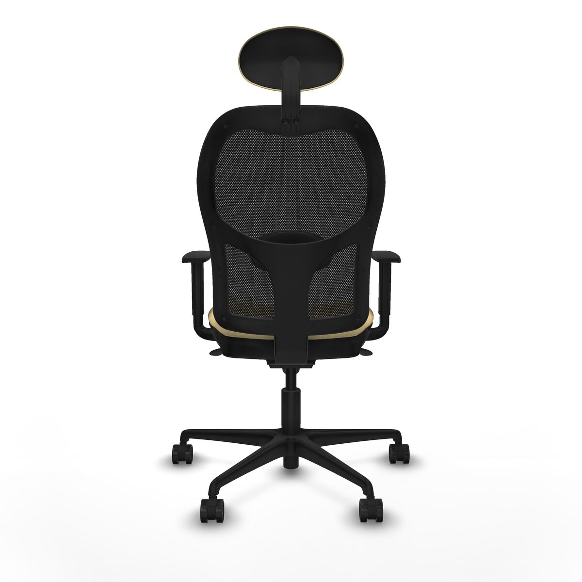 Silla de Oficina con Cabecero Jorquera Piqueras y Crespo 1D036N1 Crema