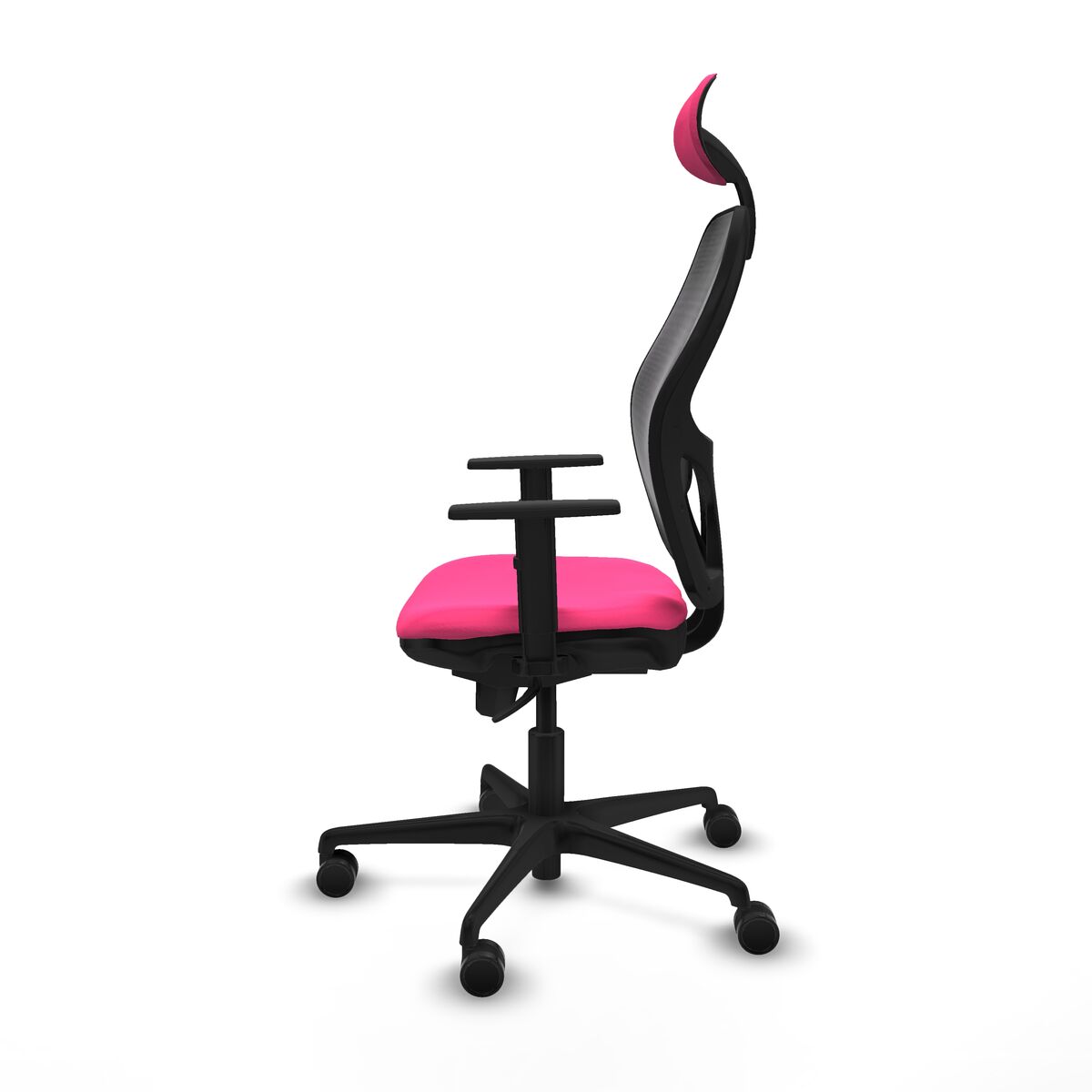 Silla de Oficina con Cabecero Jorquera Piqueras y Crespo 1D036N1 Rosa