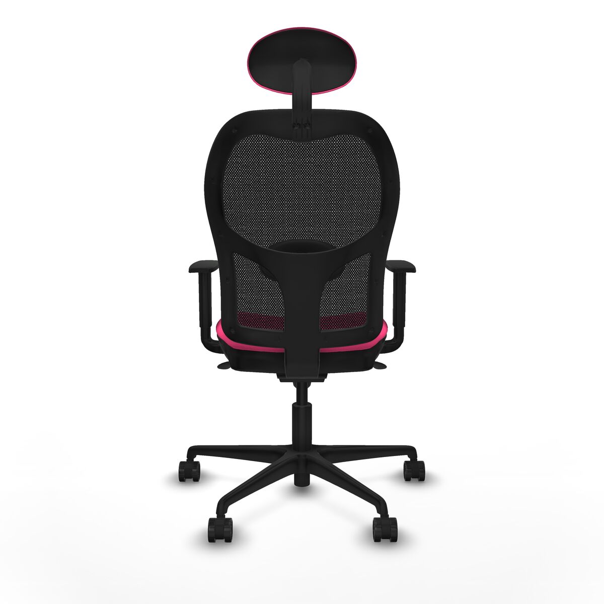 Silla de Oficina con Cabecero Jorquera Piqueras y Crespo 1D036N1 Rosa