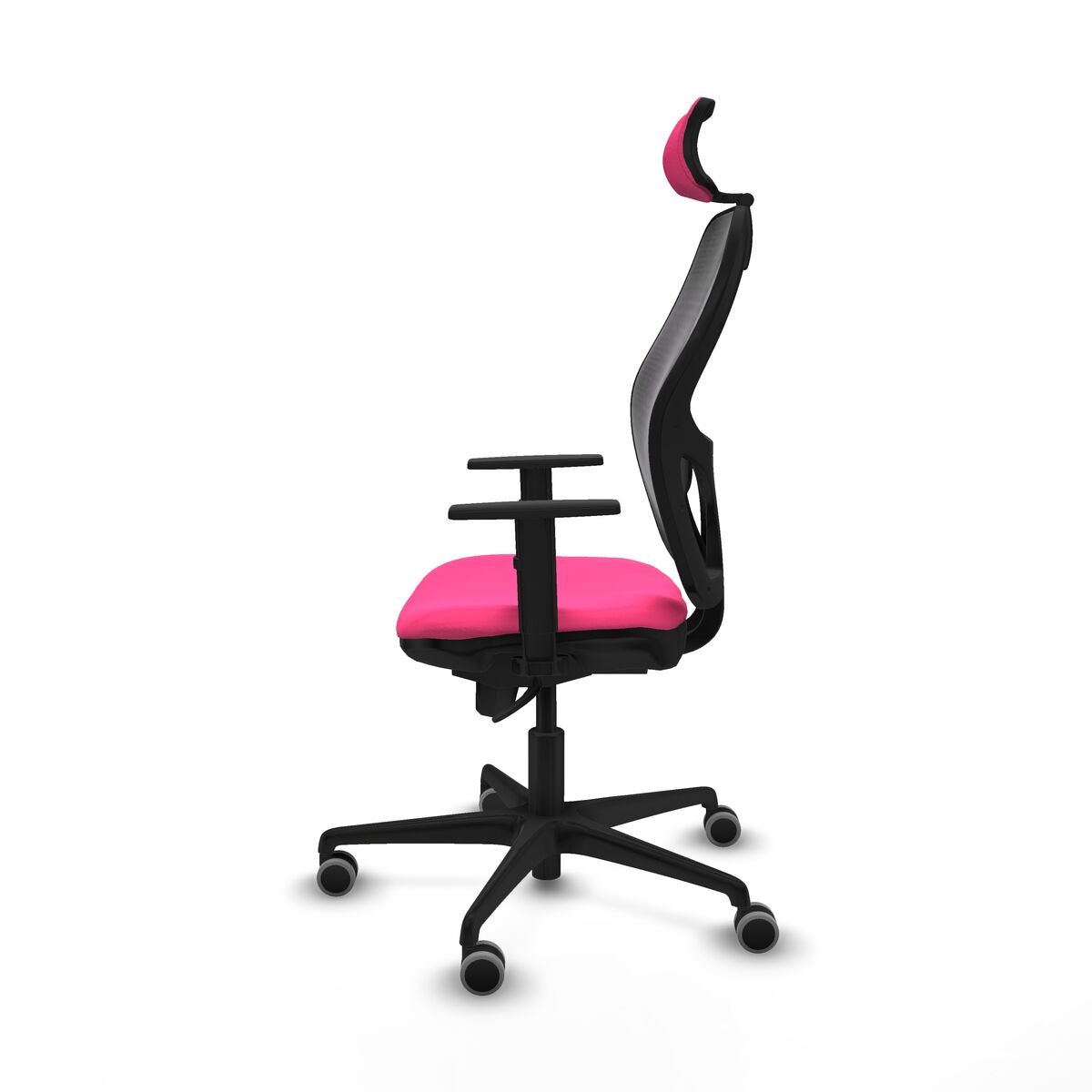 Silla de Oficina con Cabecero Jorquera Piqueras y Crespo 1D036G2 Rosa