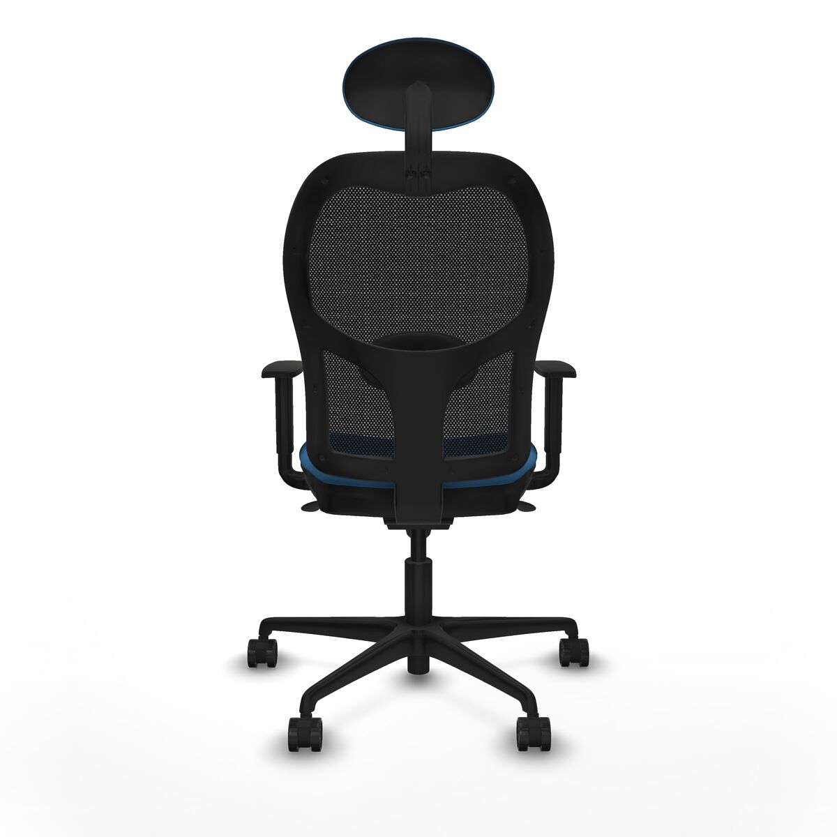 Silla de Oficina con Cabecero Jorquera Piqueras y Crespo 1D036N1 Azul claro