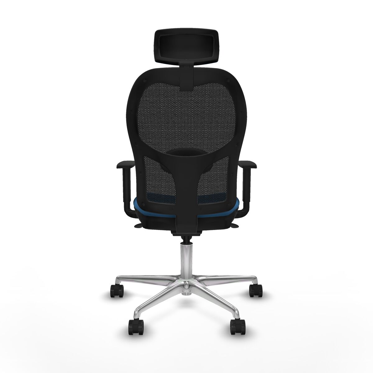 Silla de Oficina con Cabecero Jorquera Piqueras y Crespo 1D086N2 Azul claro