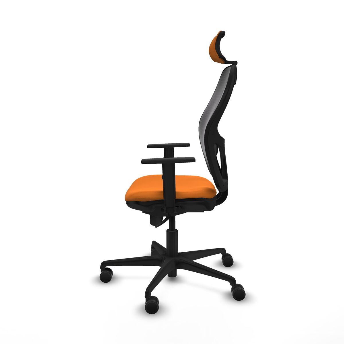 Silla de Oficina con Cabecero Jorquera Piqueras y Crespo 1D036N2 Naranja