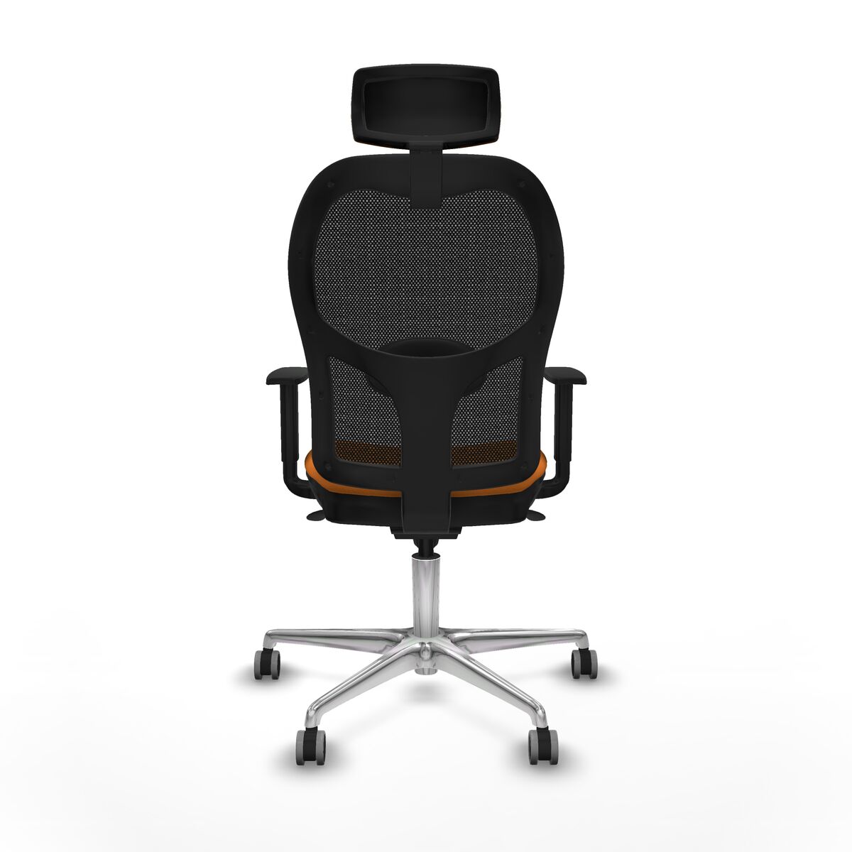 Silla de Oficina con Cabecero Jorquera Piqueras y Crespo 1D086G2 Naranja