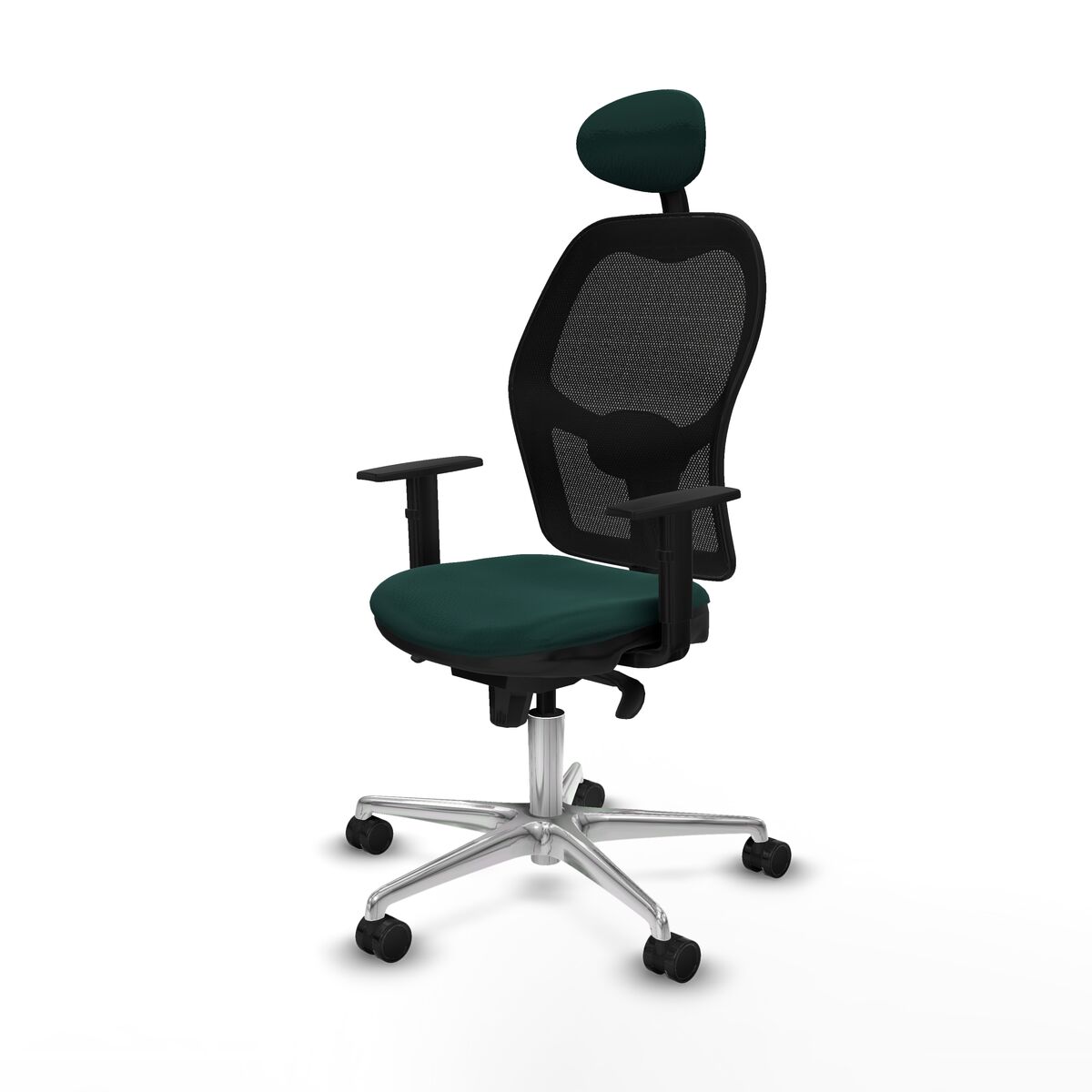 Silla de Oficina con Cabecero Jorquera Piqueras y Crespo 1D086N1 Verde