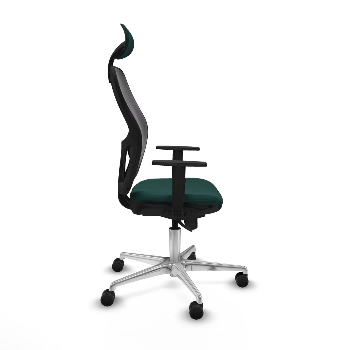 Silla de Oficina con Cabecero Jorquera Piqueras y Crespo 1D086N1 Verde