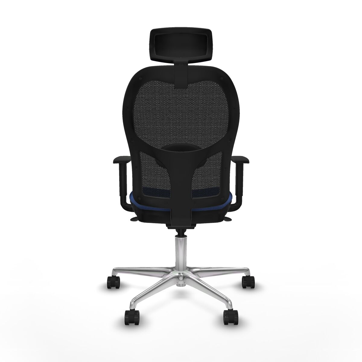 Silla de Oficina Piqueras y Crespo 1D086N2 Azul marino