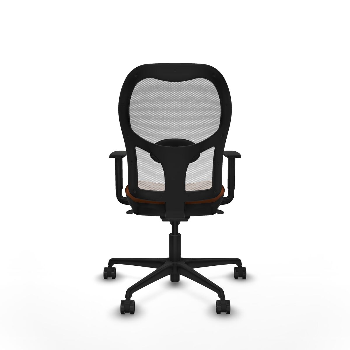 Silla de Oficina Piqueras y Crespo 1D036N0 Blanco Marrón