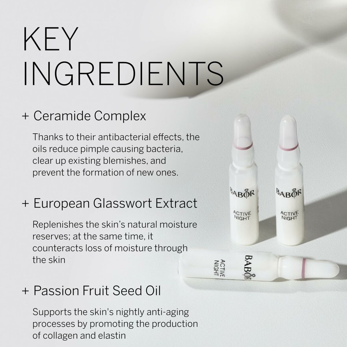 Sérum Antiarrugas Babor Active Night Ampollas