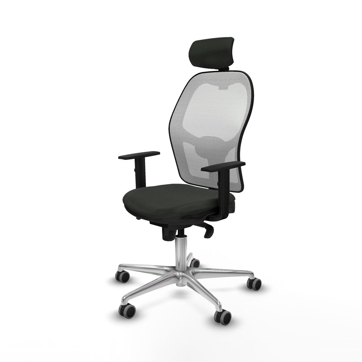 Silla de Oficina Piqueras y Crespo 1D086G2 Negro