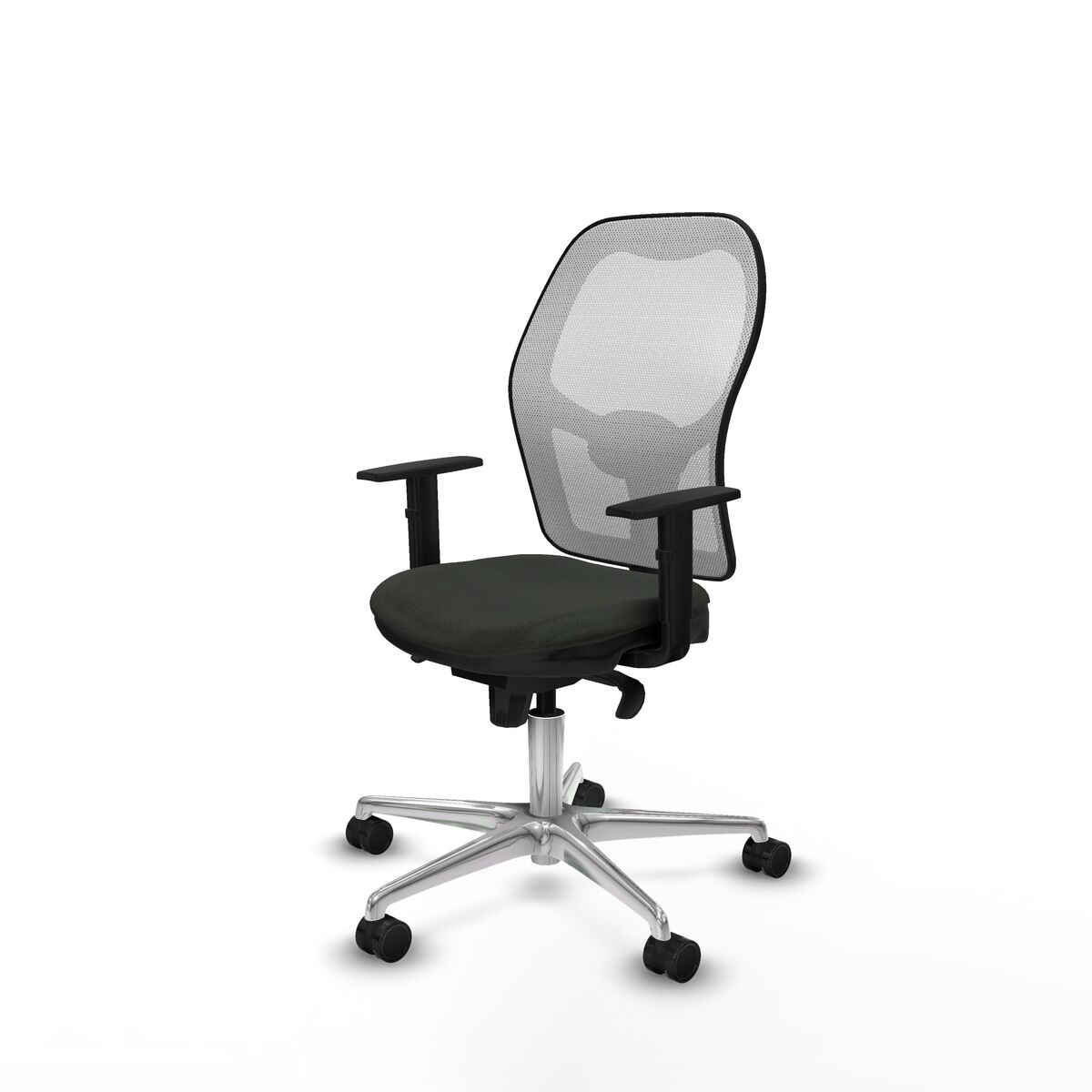 Silla de Oficina Piqueras y Crespo 1D086N0 Negro