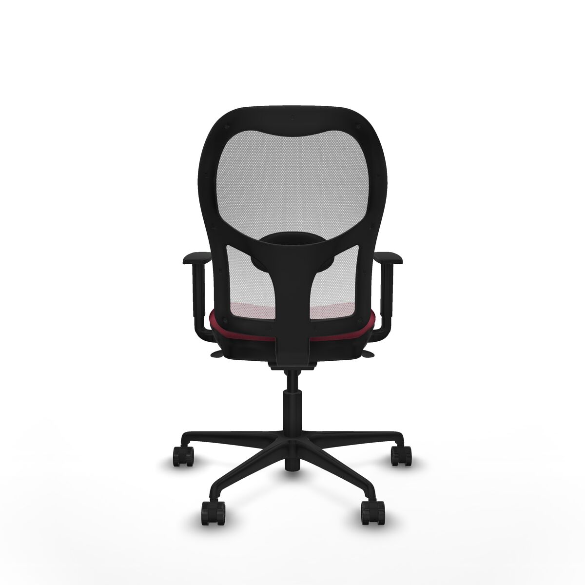 Silla de Oficina Piqueras y Crespo 1D036N0 Granate