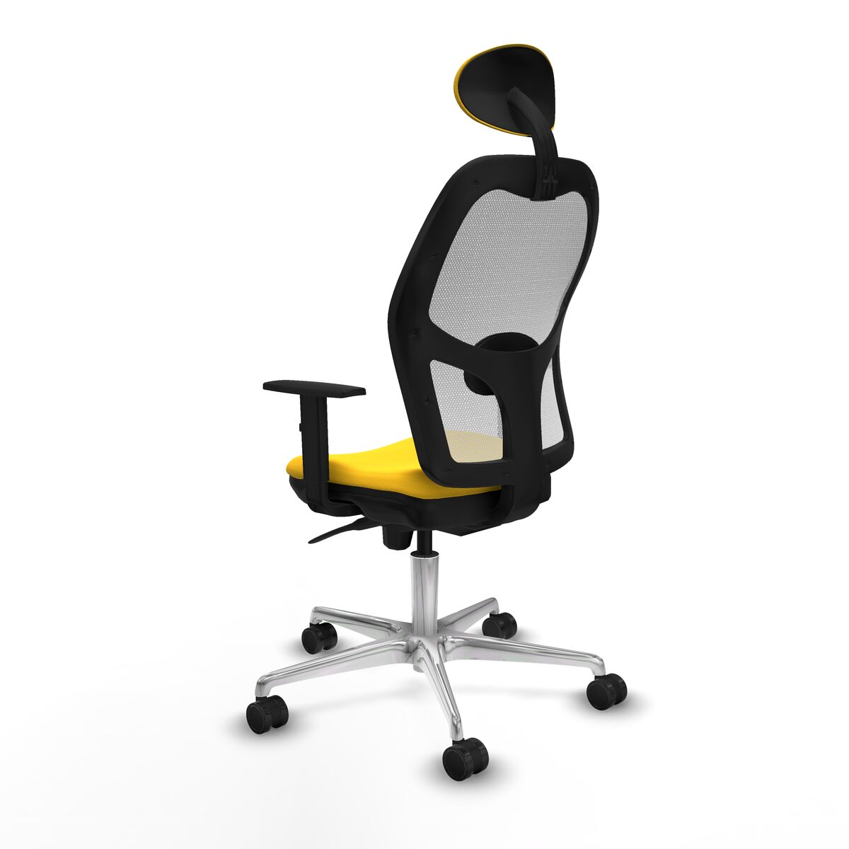 Silla de Oficina Piqueras y Crespo 1D086N1 Amarillo