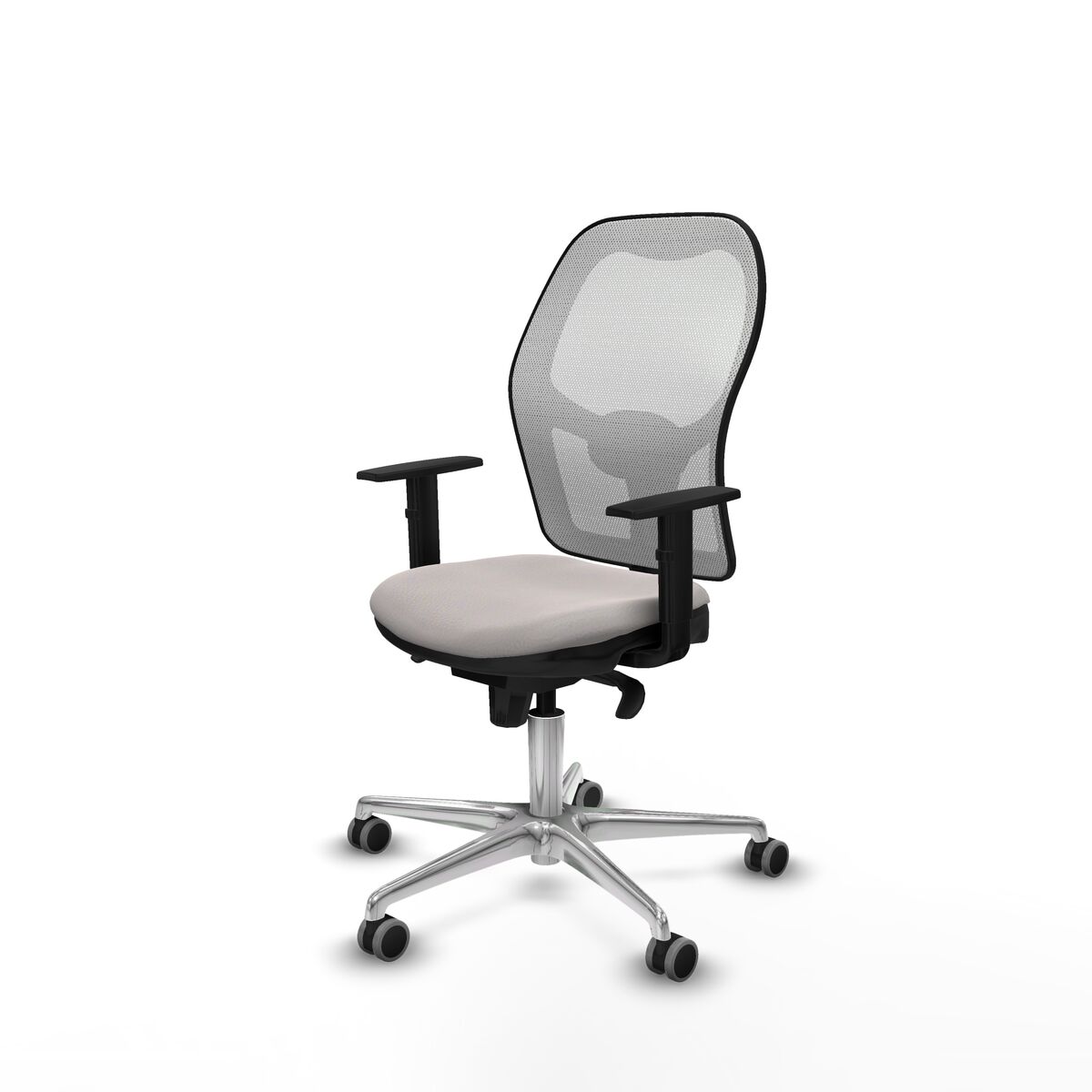 Silla de Oficina Piqueras y Crespo 1D086G0 Blanco