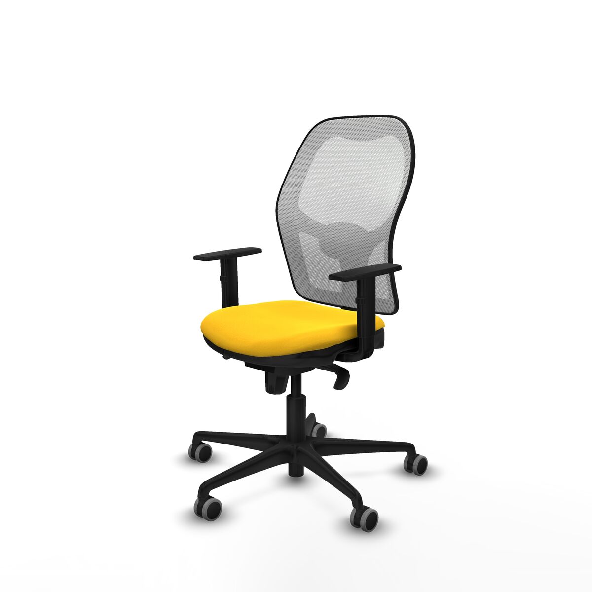 Silla de Oficina Piqueras y Crespo 1D036G0 Amarillo
