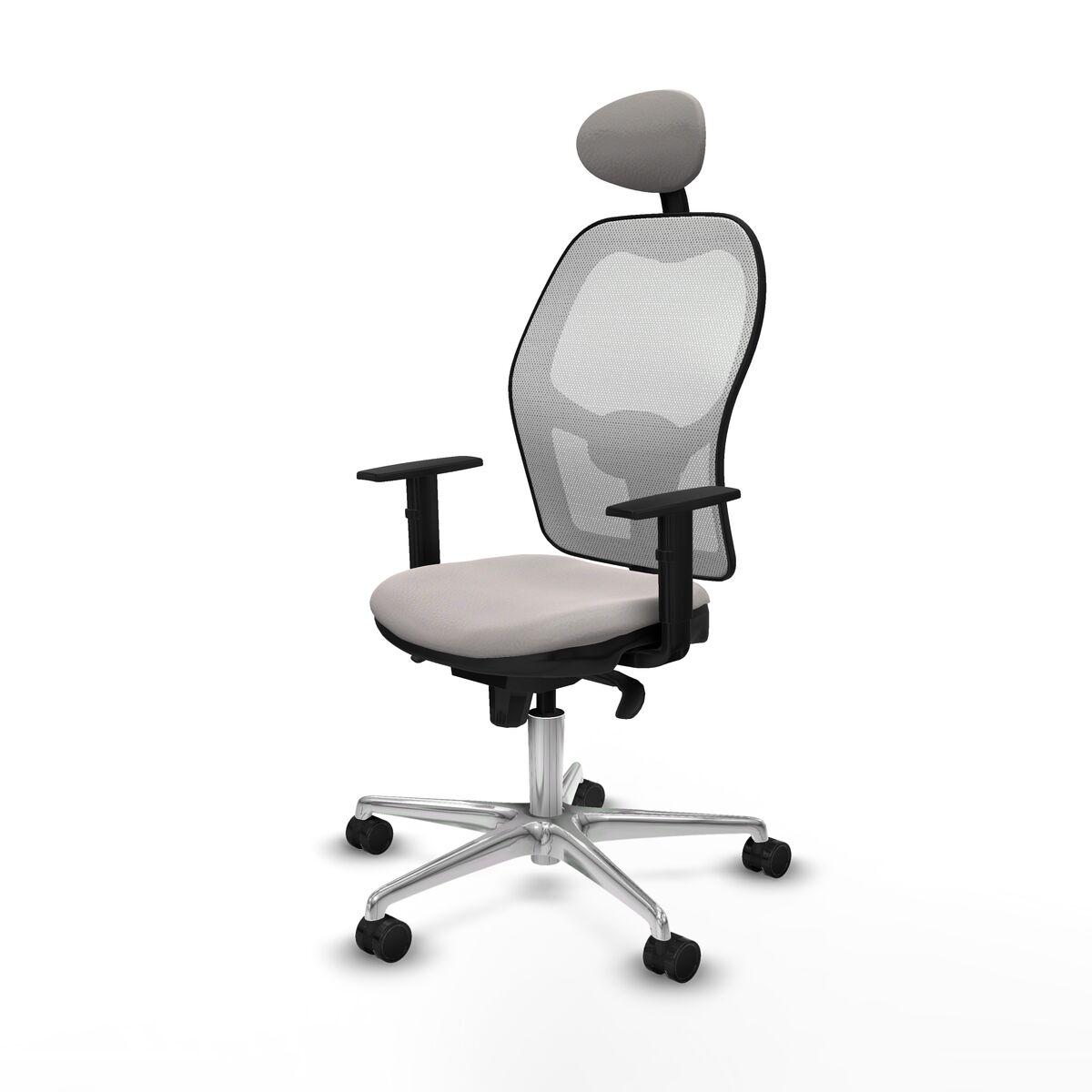 Silla de Oficina Piqueras y Crespo 1D086N1 Blanco