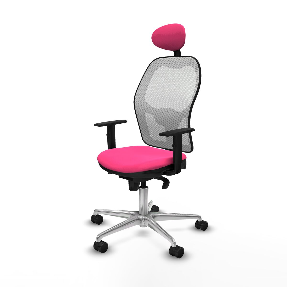 Silla de Oficina Piqueras y Crespo 1D086N1 Rosa