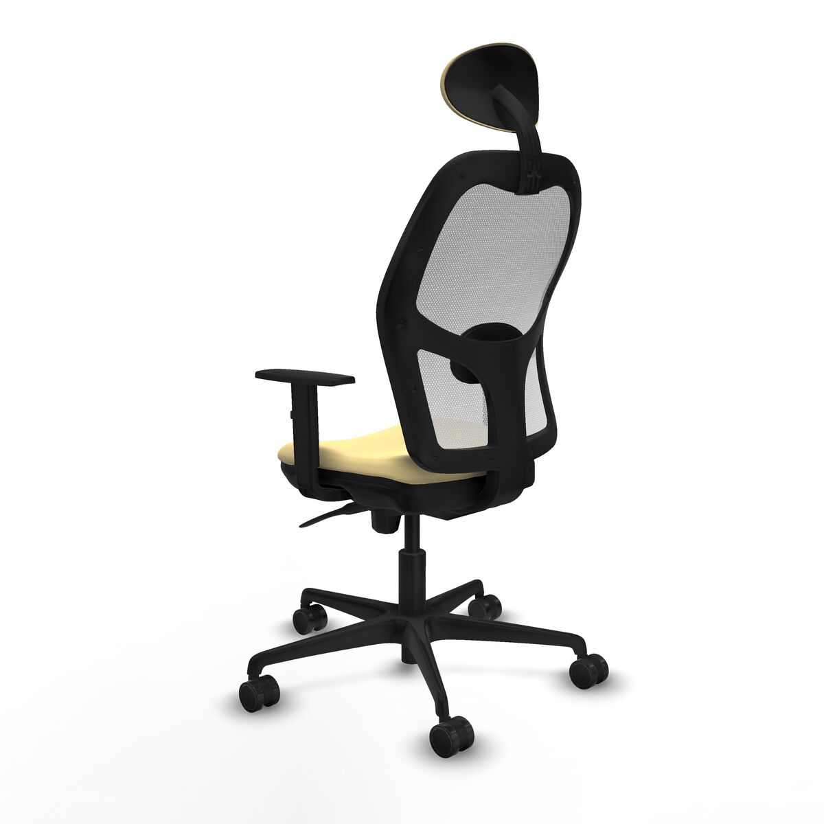 Silla de Oficina Piqueras y Crespo 1D036N1 Crema