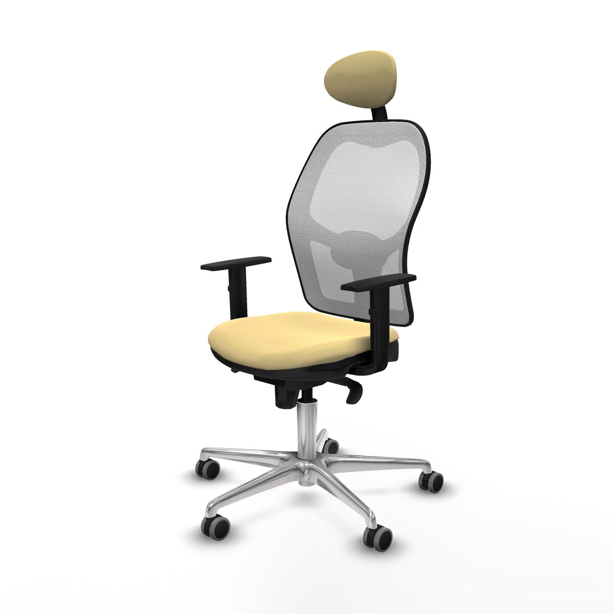 Silla de Oficina Piqueras y Crespo 1D086G1 Crema