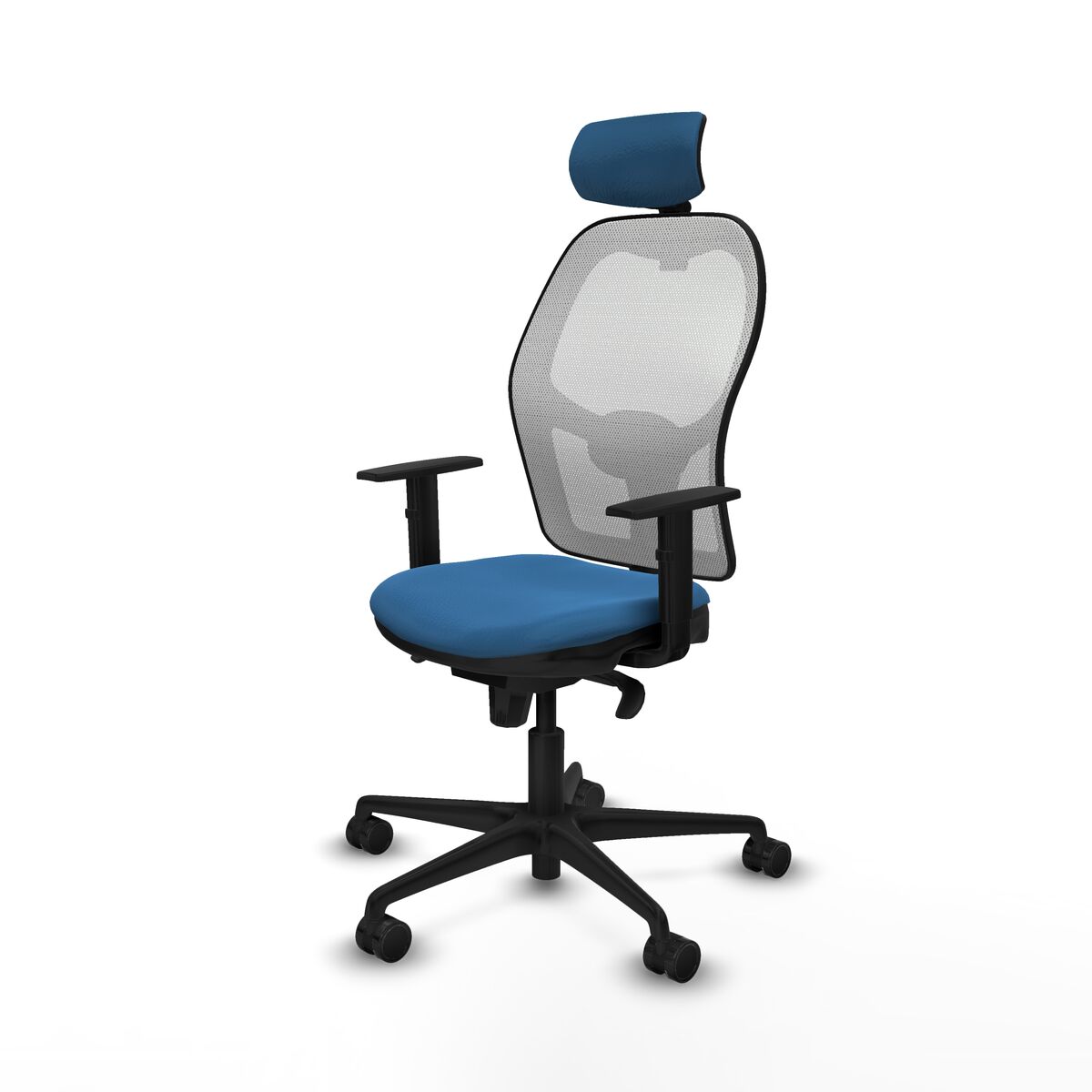 Silla de Oficina Piqueras y Crespo 1D036N2 Azul claro