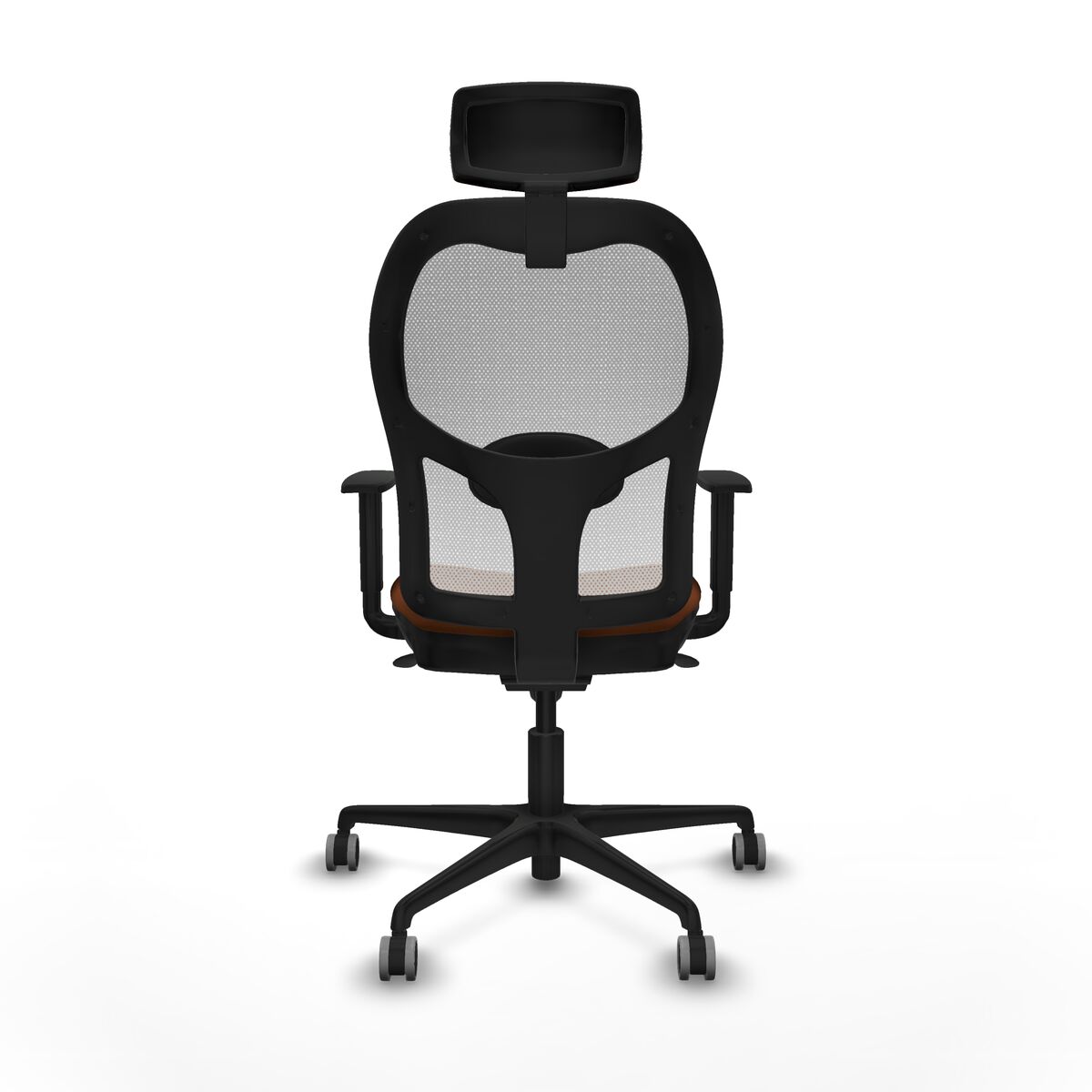 Silla de Oficina Piqueras y Crespo 1D036G2 Blanco Marrón