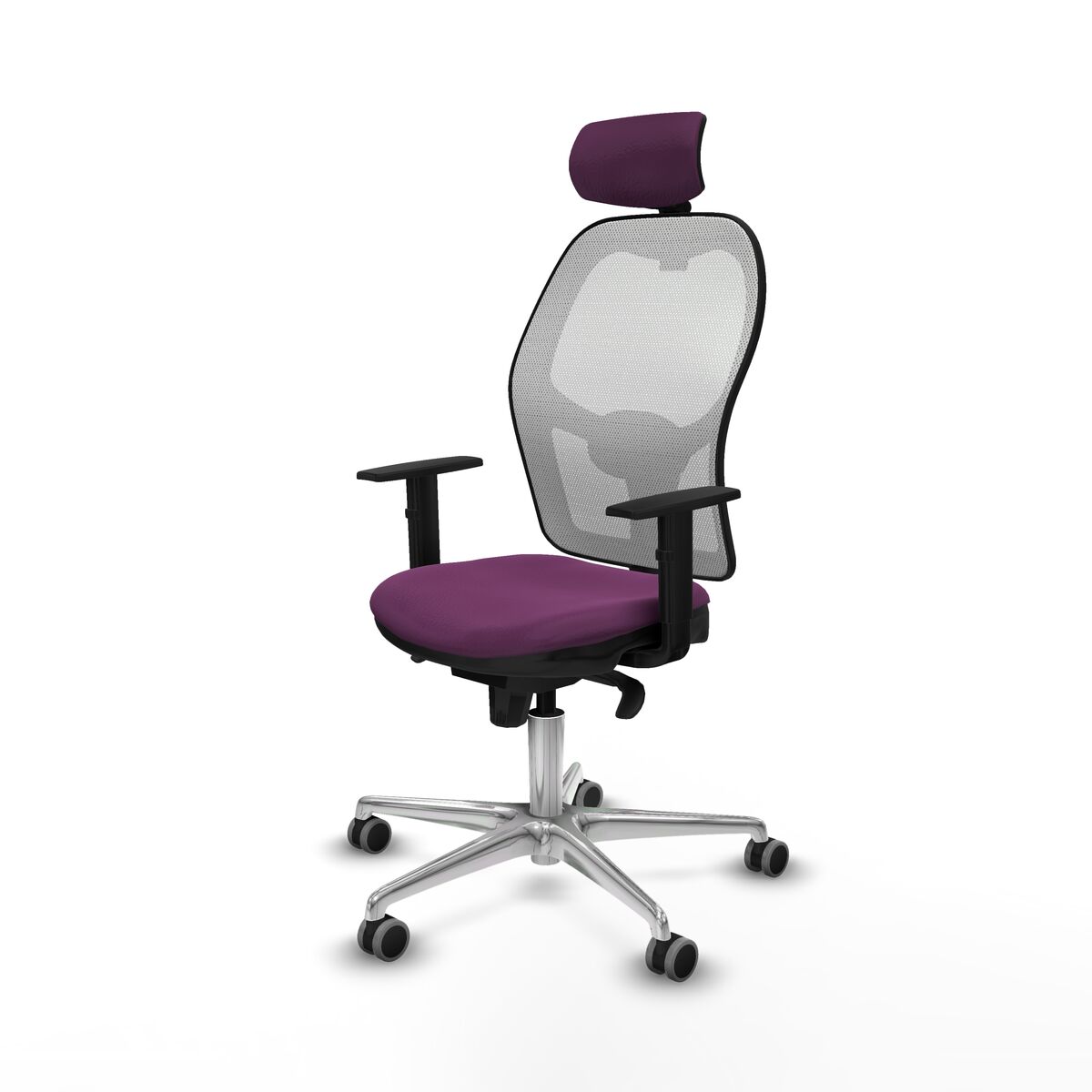 Silla de Oficina Piqueras y Crespo 1D086G2 Morado