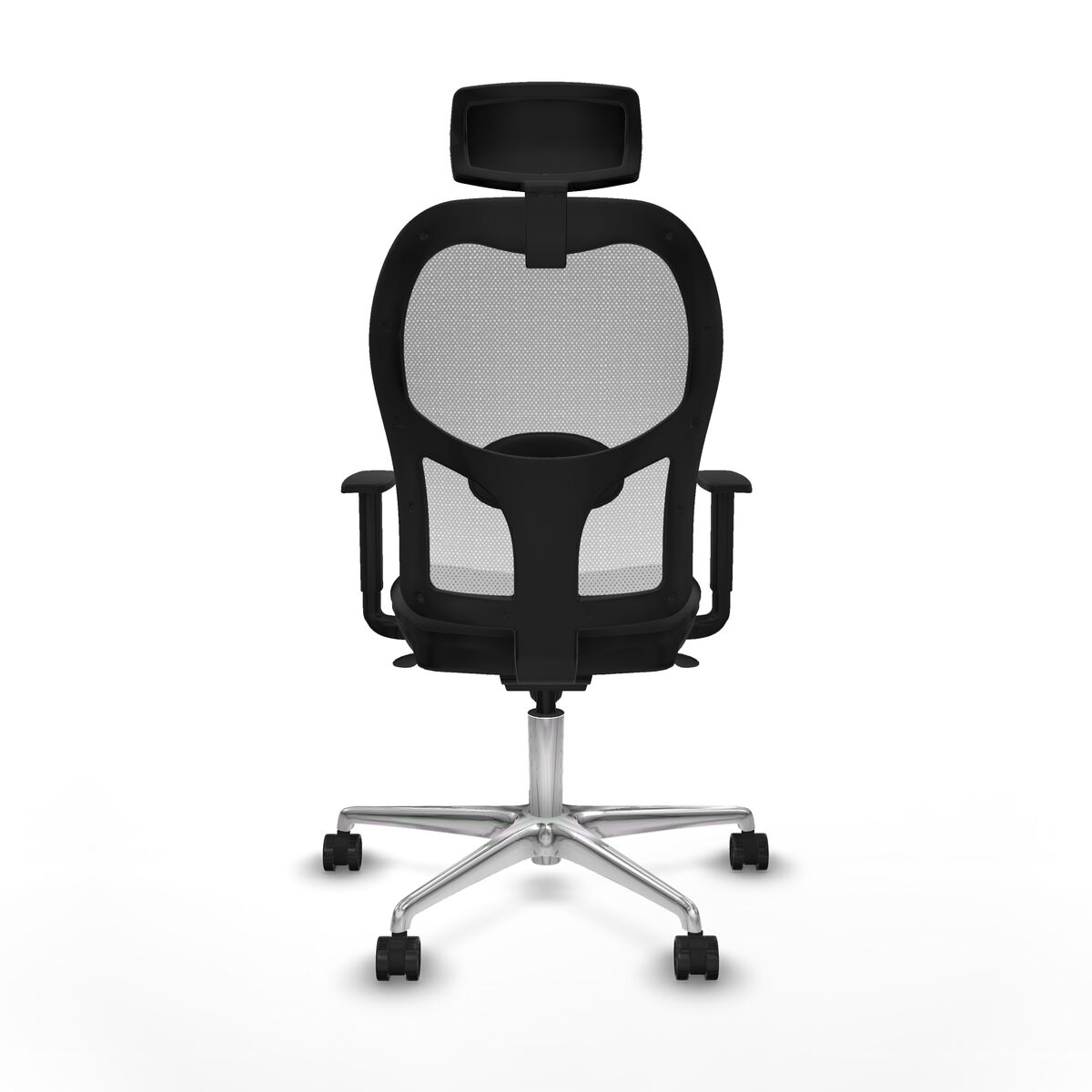 Silla de Oficina Piqueras y Crespo 1D086N2 Gris oscuro