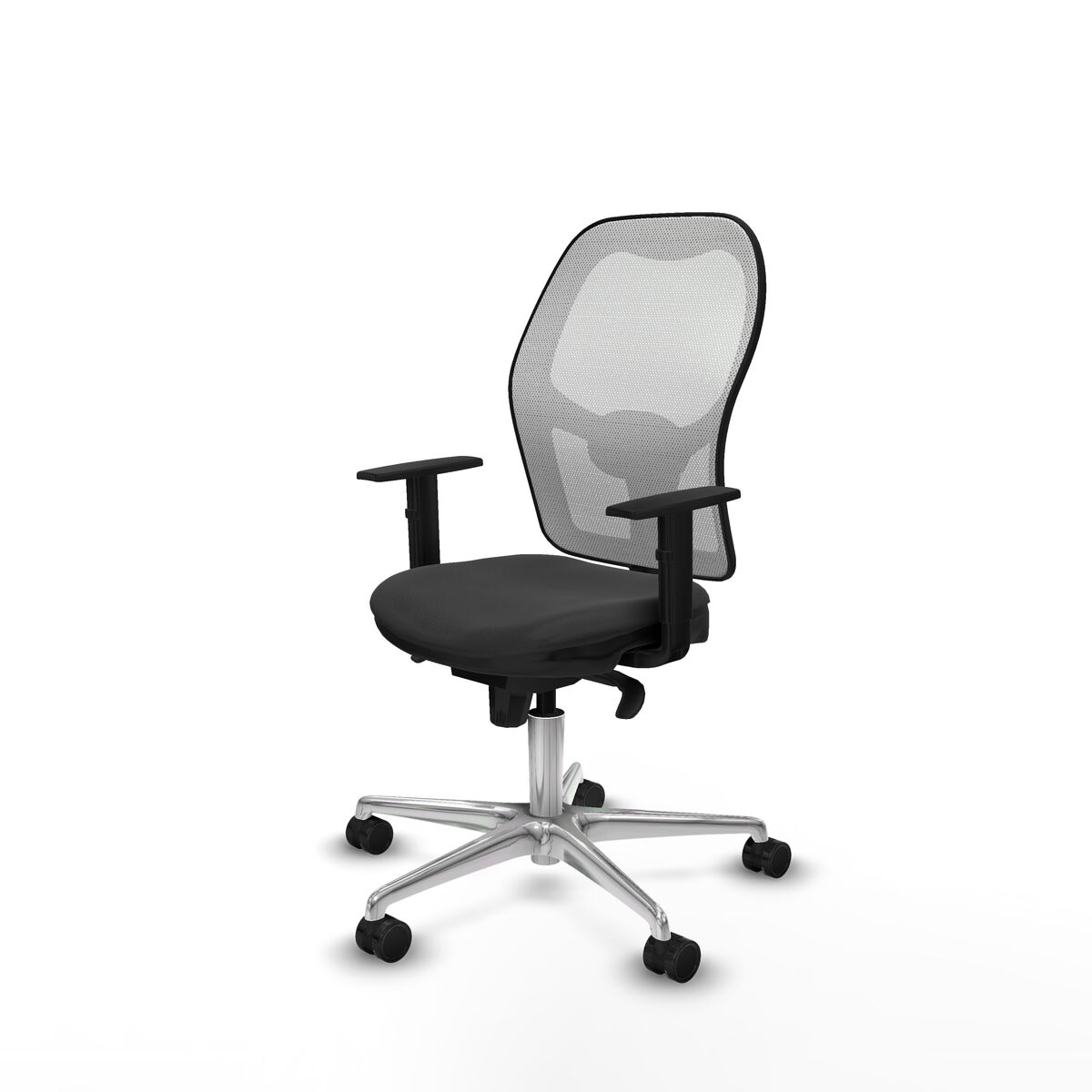 Silla de Oficina Piqueras y Crespo 1D086N0 Gris oscuro