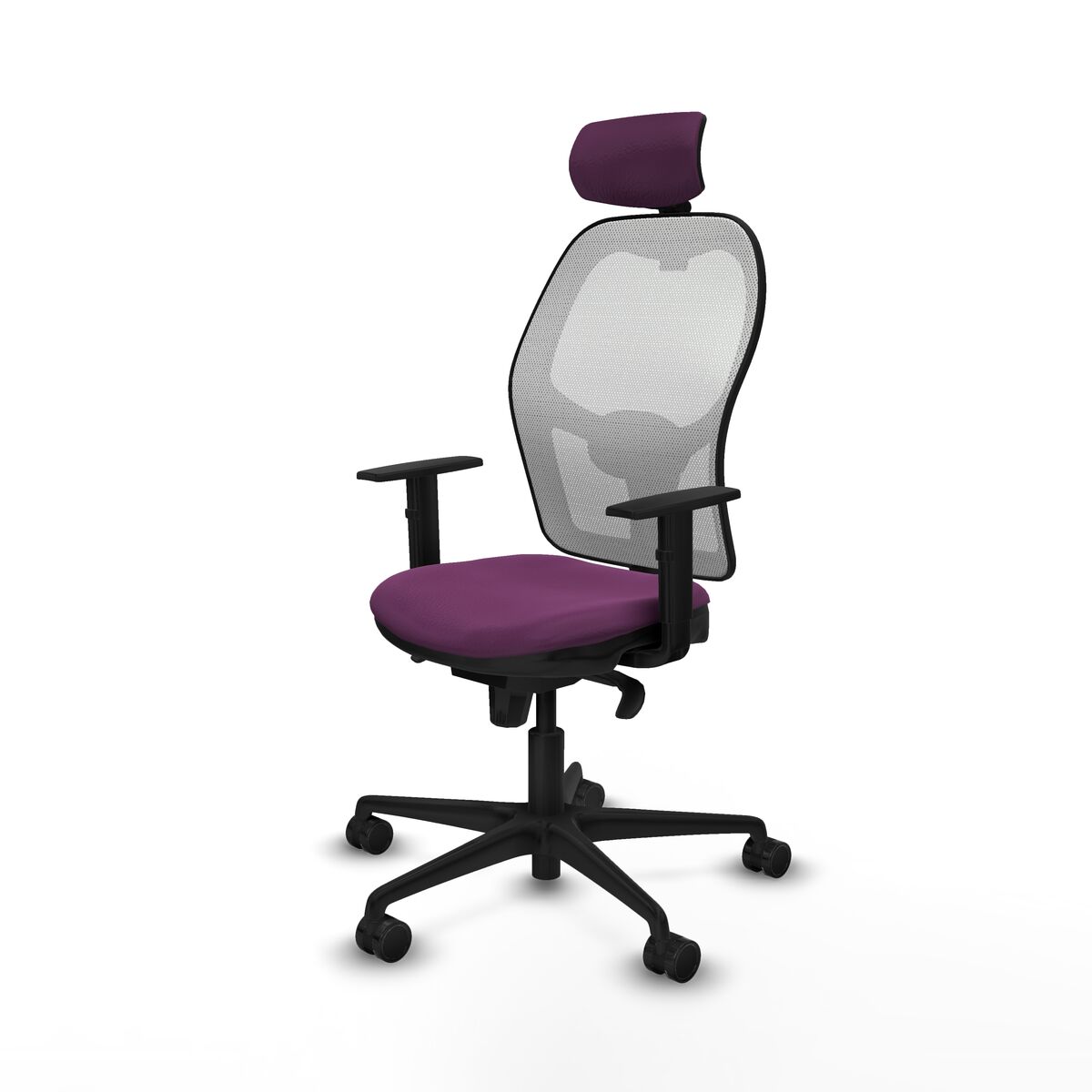 Silla de Oficina Piqueras y Crespo 1D036N2 Morado