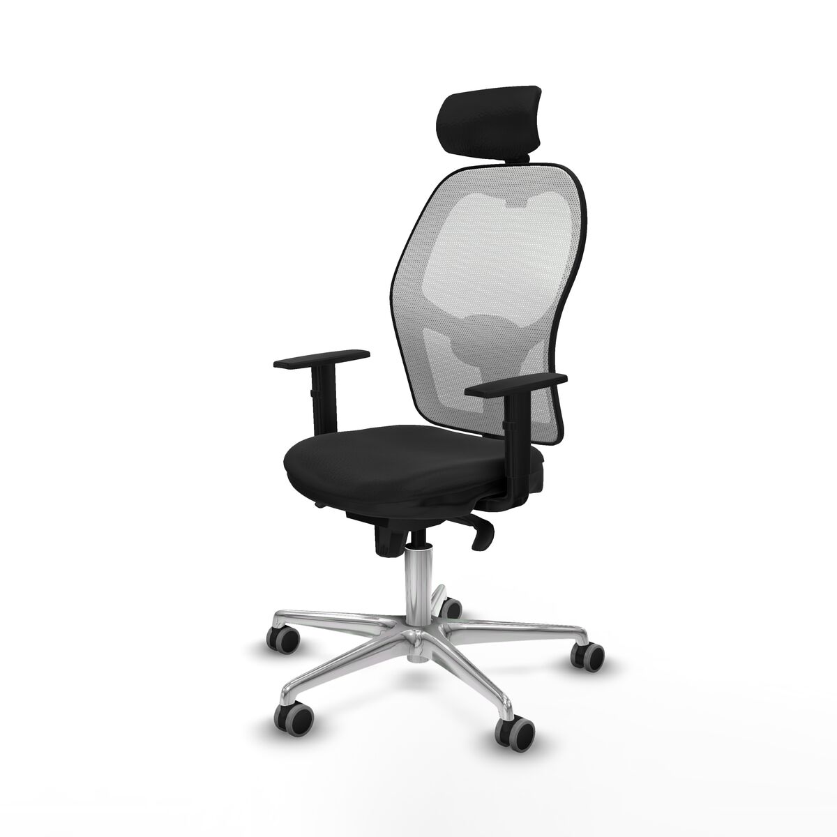 Silla de Oficina Piqueras y Crespo 1D086G2 Negro