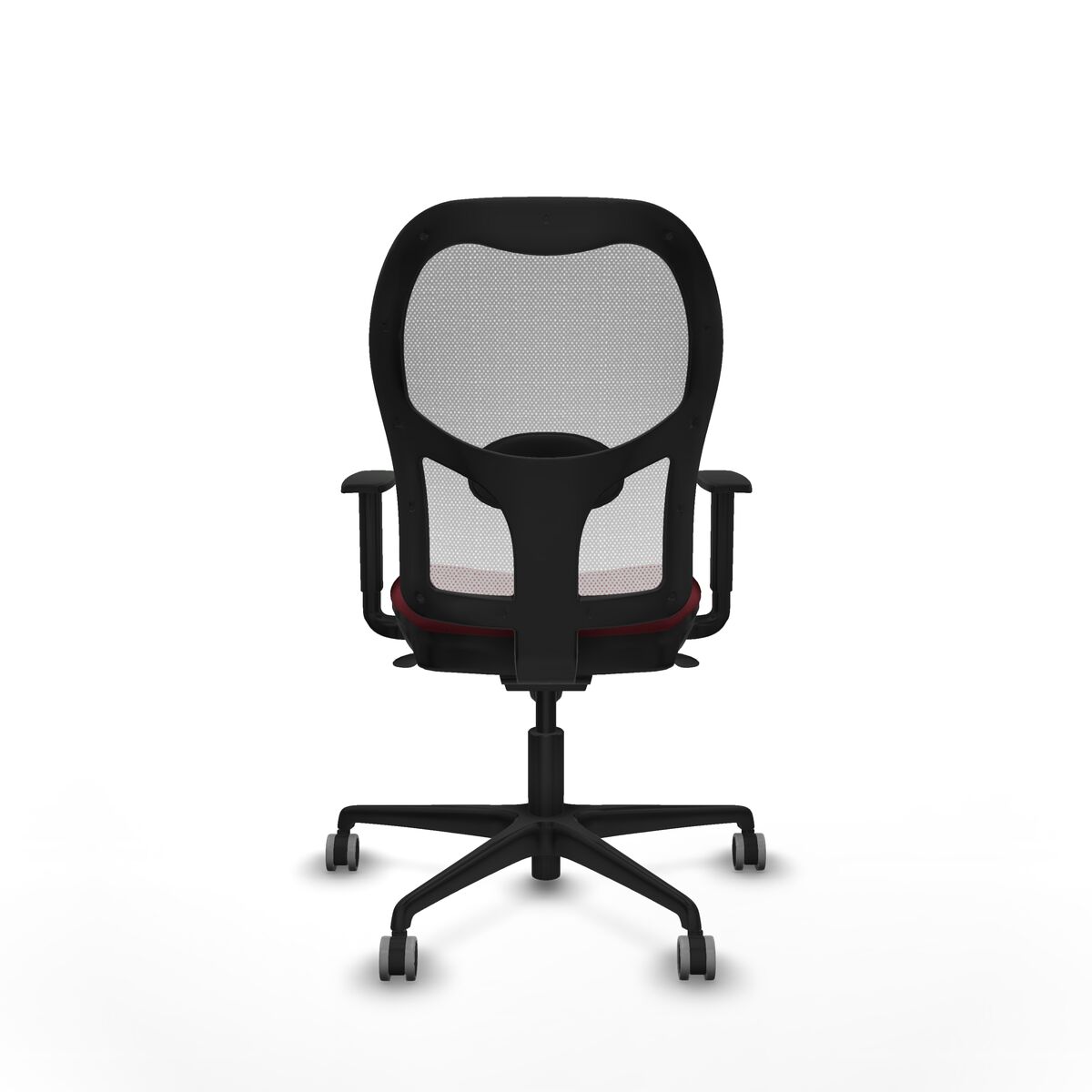 Silla de Oficina Piqueras y Crespo 1D036G0 Granate