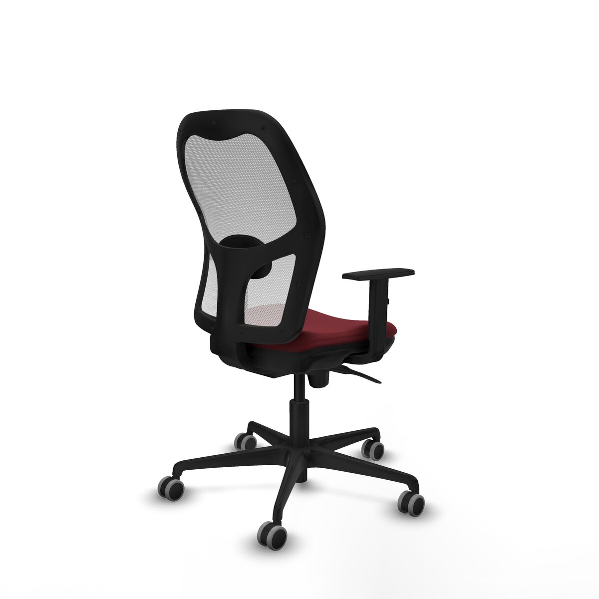 Silla de Oficina Piqueras y Crespo 1D036G0 Granate