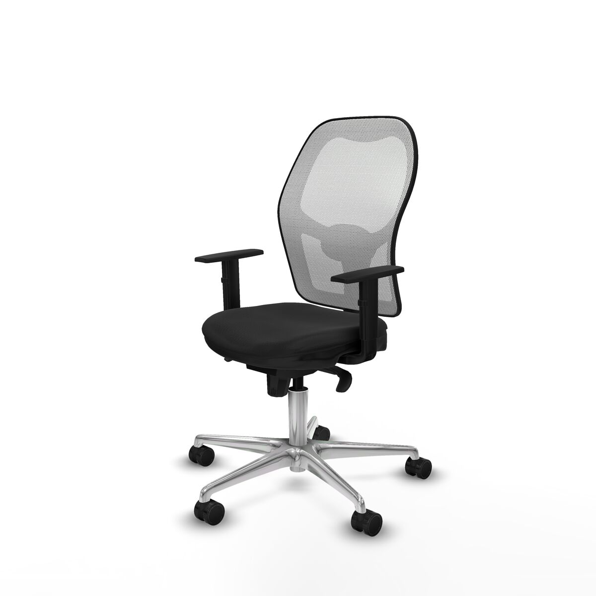 Silla de Oficina Piqueras y Crespo 1D086N0 Negro